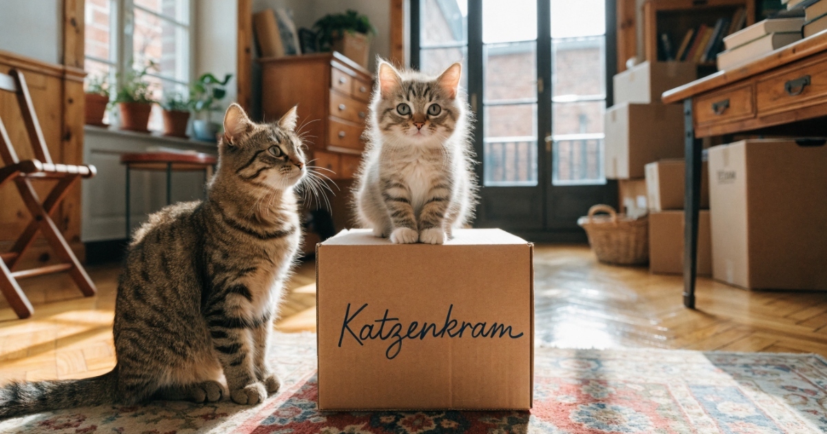 Umzug mit Katzen